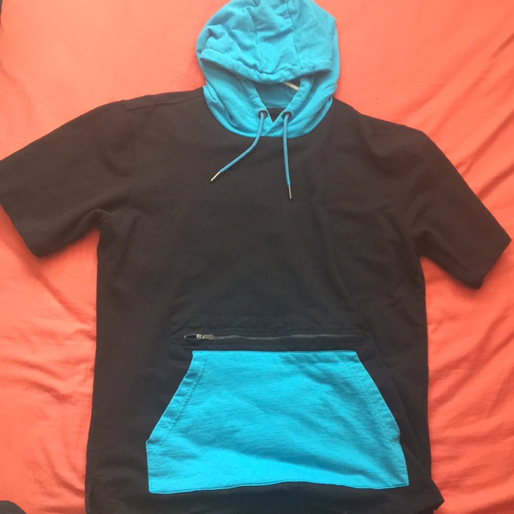 CSG short sleeve hoodie